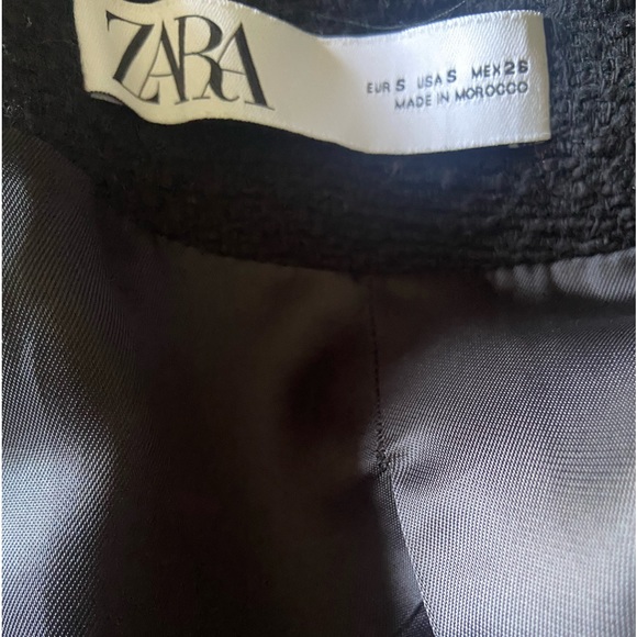 Zara Black Jewel Button Blazer - Picture 8 of 10